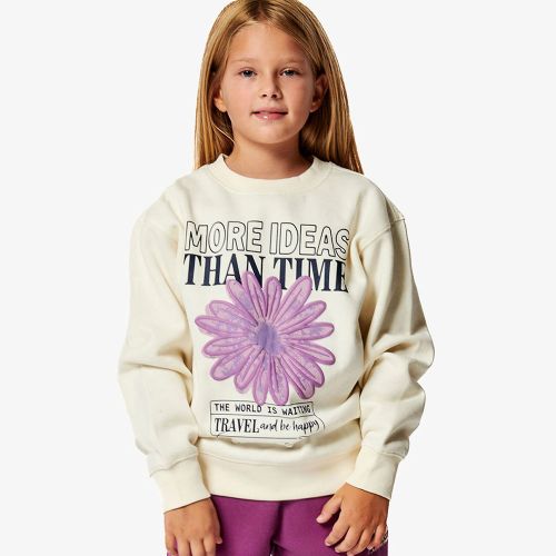 Body Action Round Neck Sweatshirt