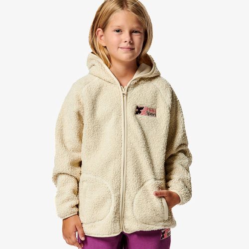 Body Action Girls Boucle Faux Sheepskin Jacket