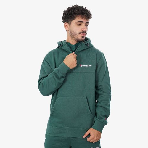 Champion Rochester Small Script Logo Half Zio Hoodie