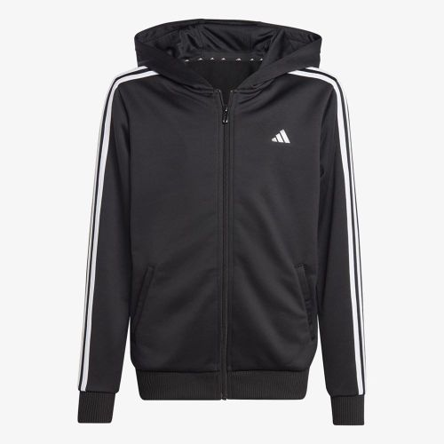 Adidas Train Essentials Aeroready 3-Stripes Full Zip Hoodie