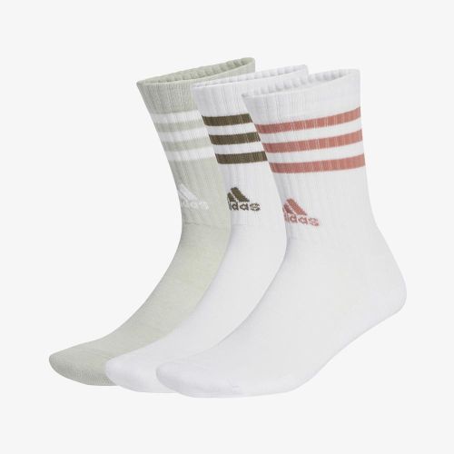 Adidas 3-Stripes Cushioned Crew Socks