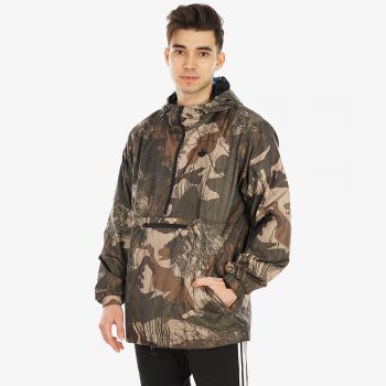 regen blocked shell camo windbreaker