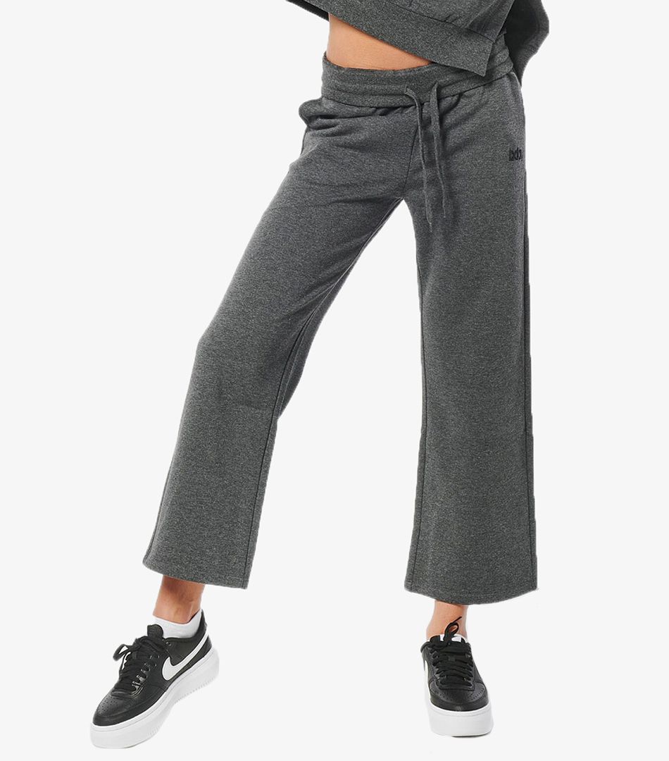 Body Action Wide-Leg Track Pants