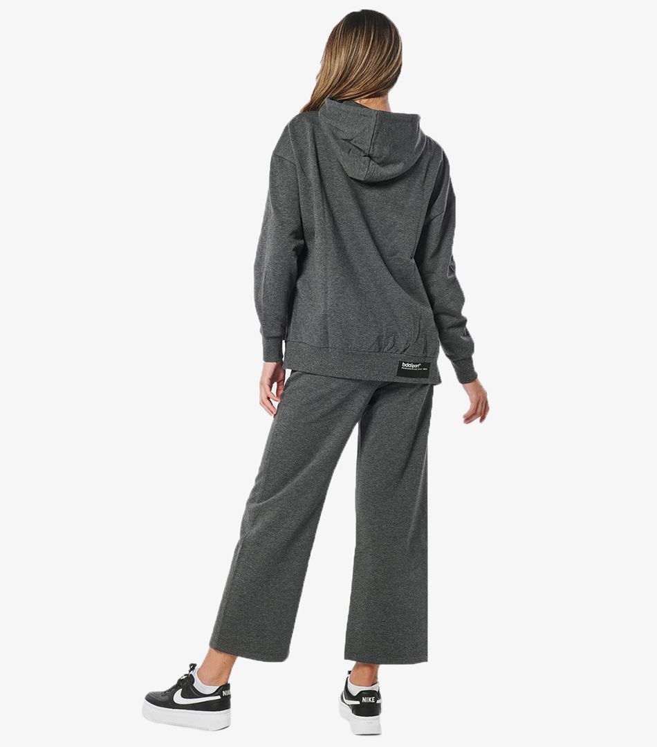 Body Action Wide-Leg Track Pants