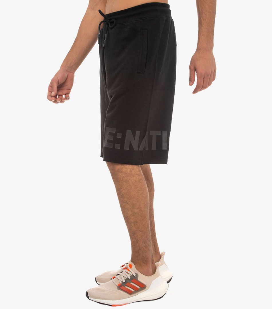 Be:nation Essentials Terry Shorts Raw Edges