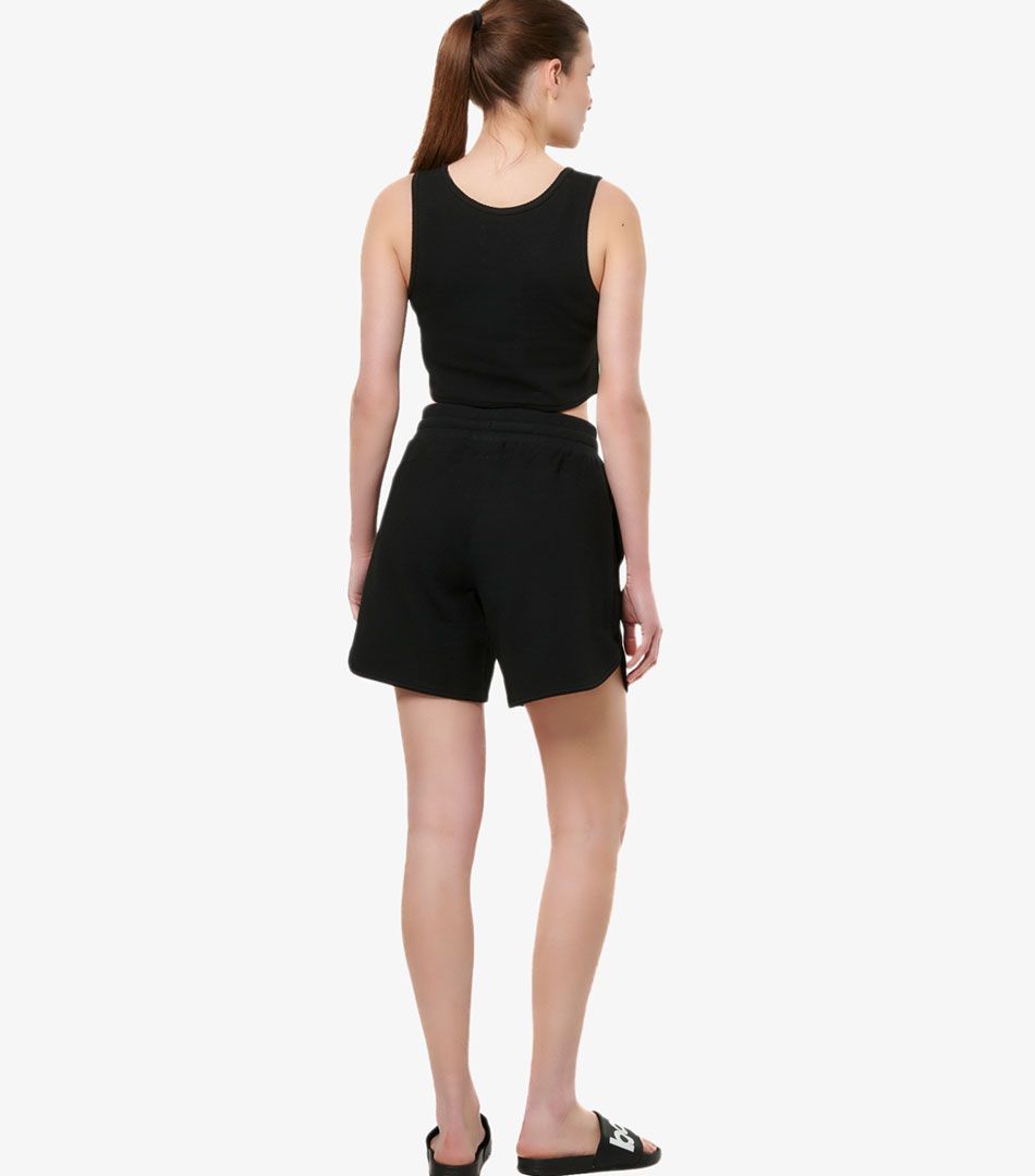 Body Action Waffle Crop Sleeveless Top