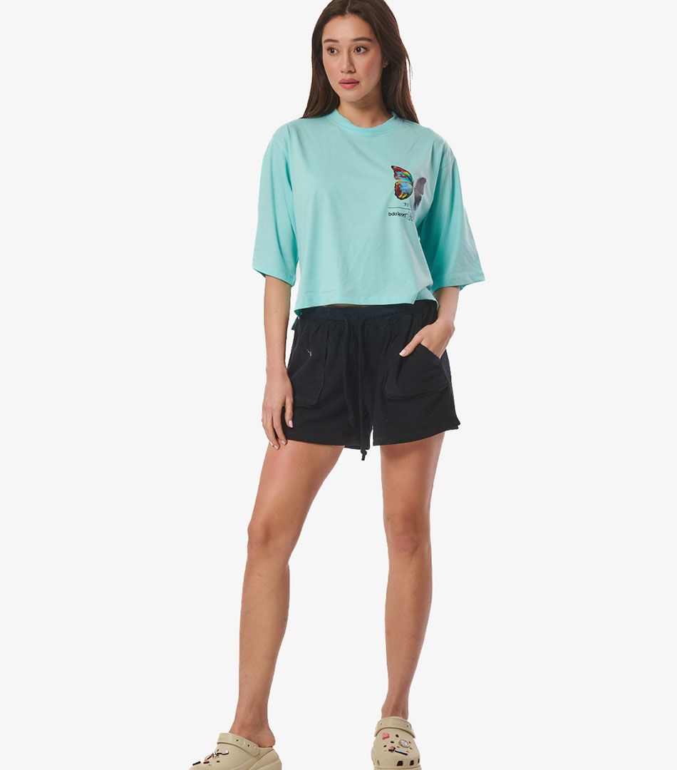 Body Action Oversized Cropped Tee