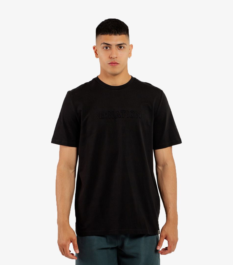 Be:Nation Embosed Logo s/s Tee