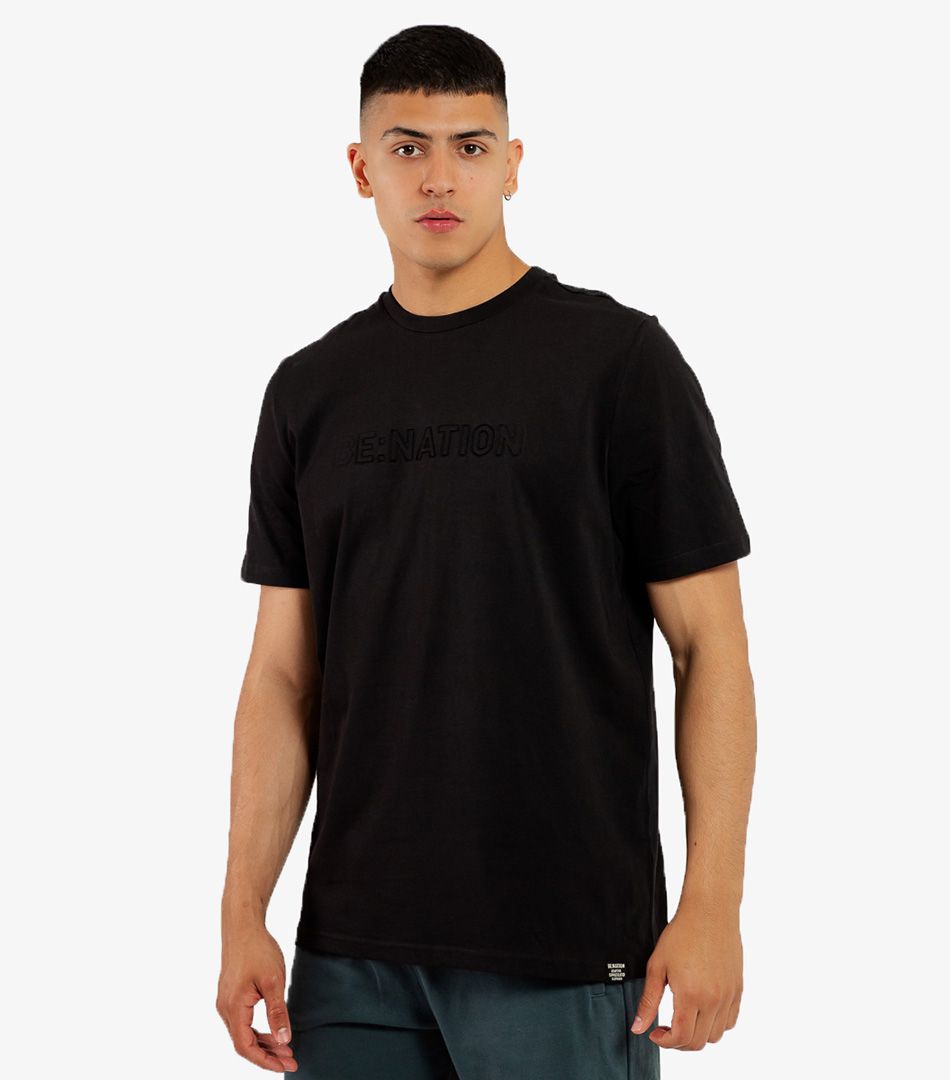 Be:Nation Embosed Logo s/s Tee