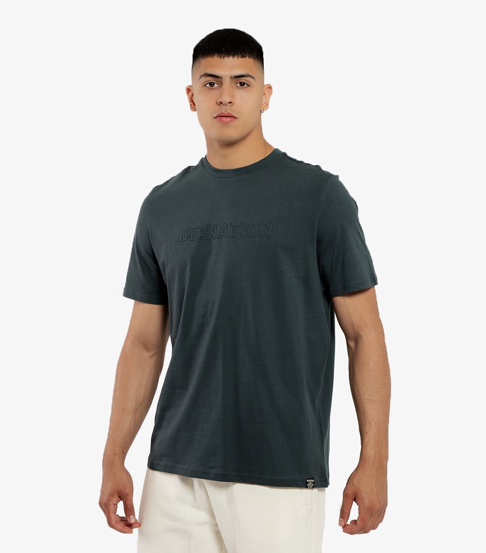 Be:Nation Embosed Logo s/s Tee