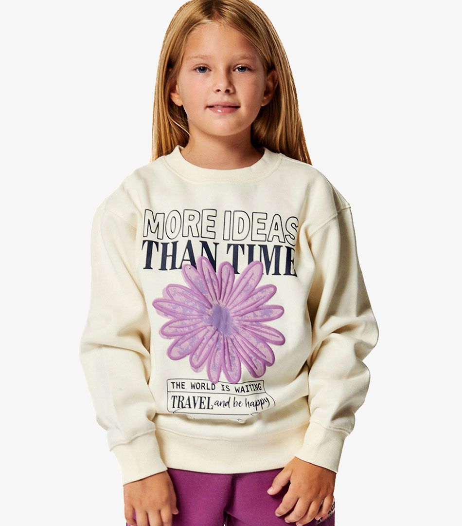 Body Action Round Neck Sweatshirt