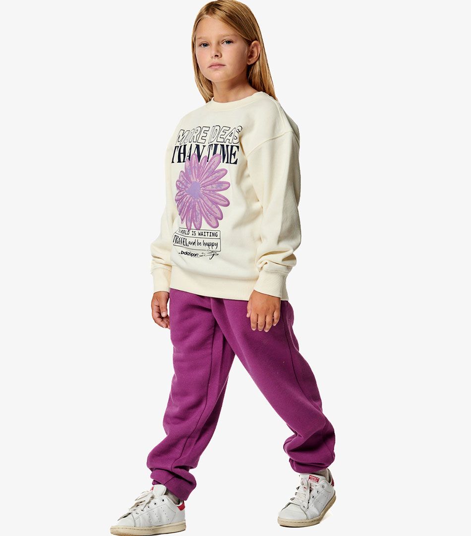 Body Action Round Neck Sweatshirt