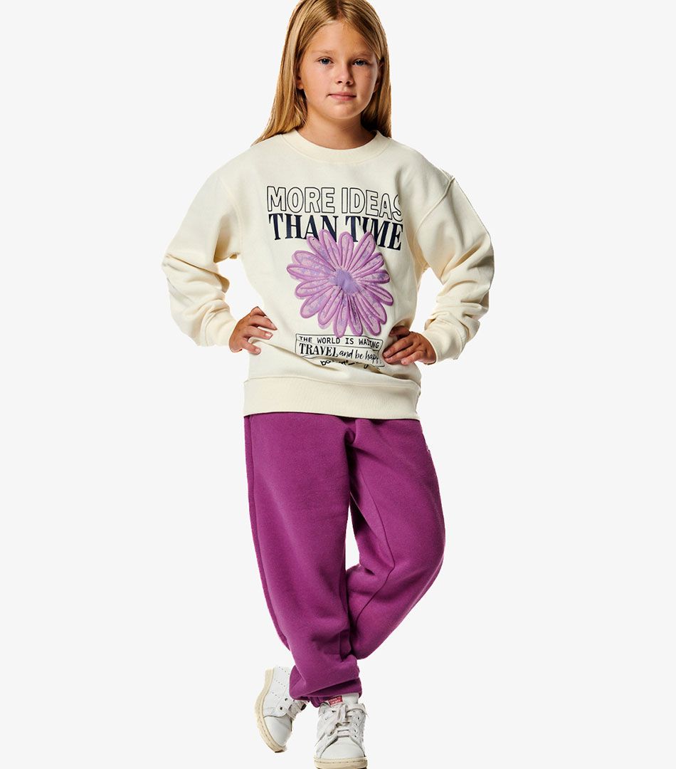 Body Action Round Neck Sweatshirt
