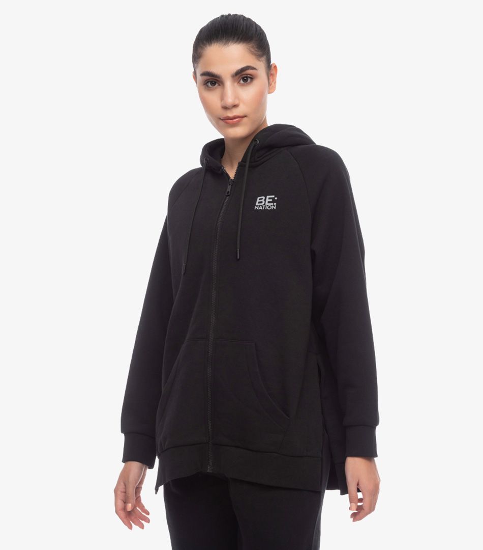 Be:Nation Reflective Full Zip