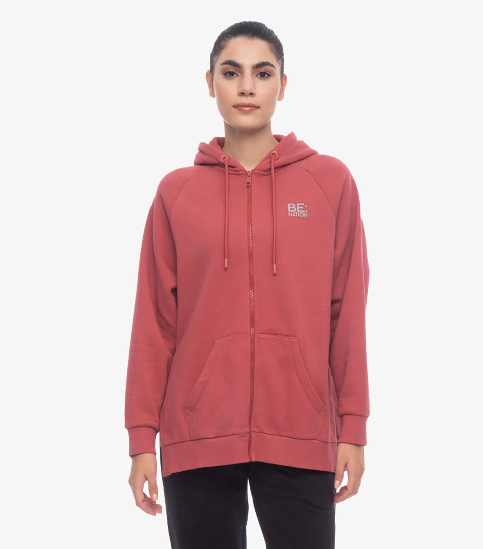 Be:Nation Reflective Full Zip