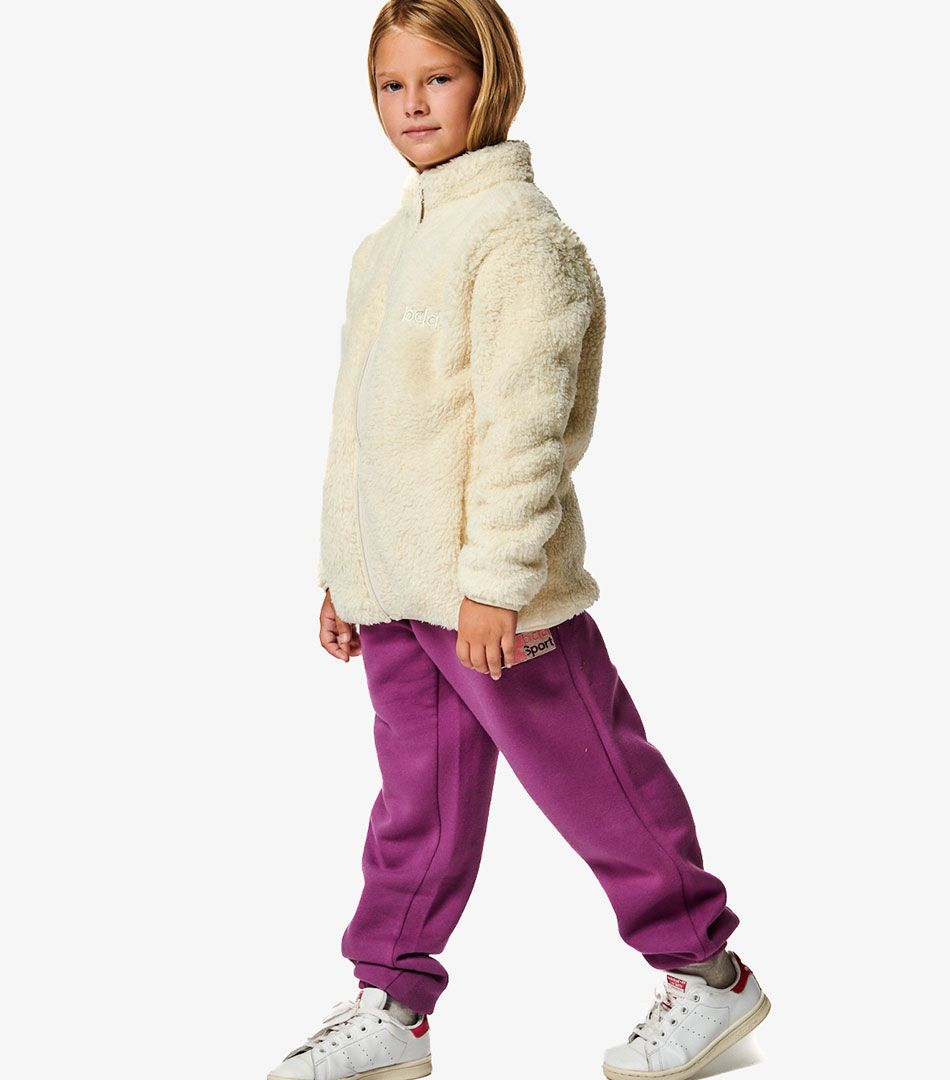 Body Action Girls Fluffy Fleece Jacket