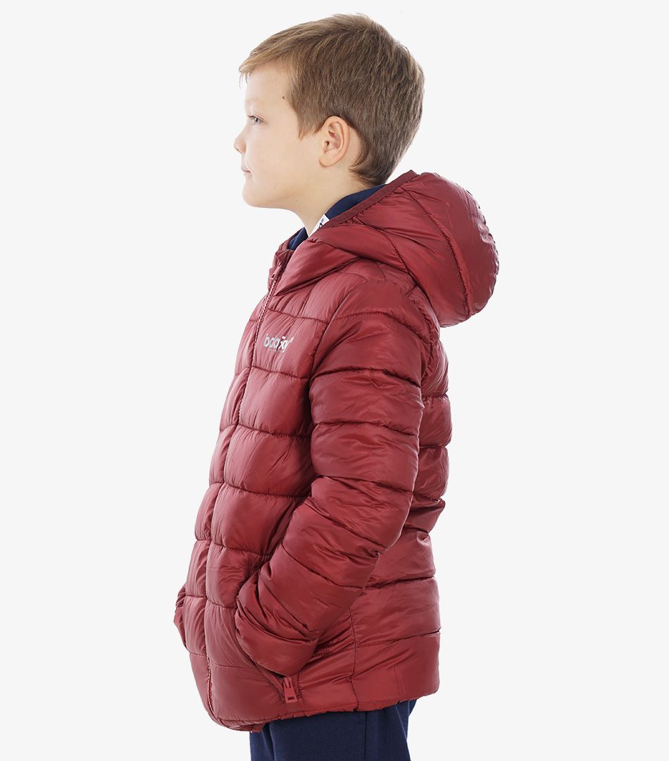 Body Action Padded Jacket With Hood