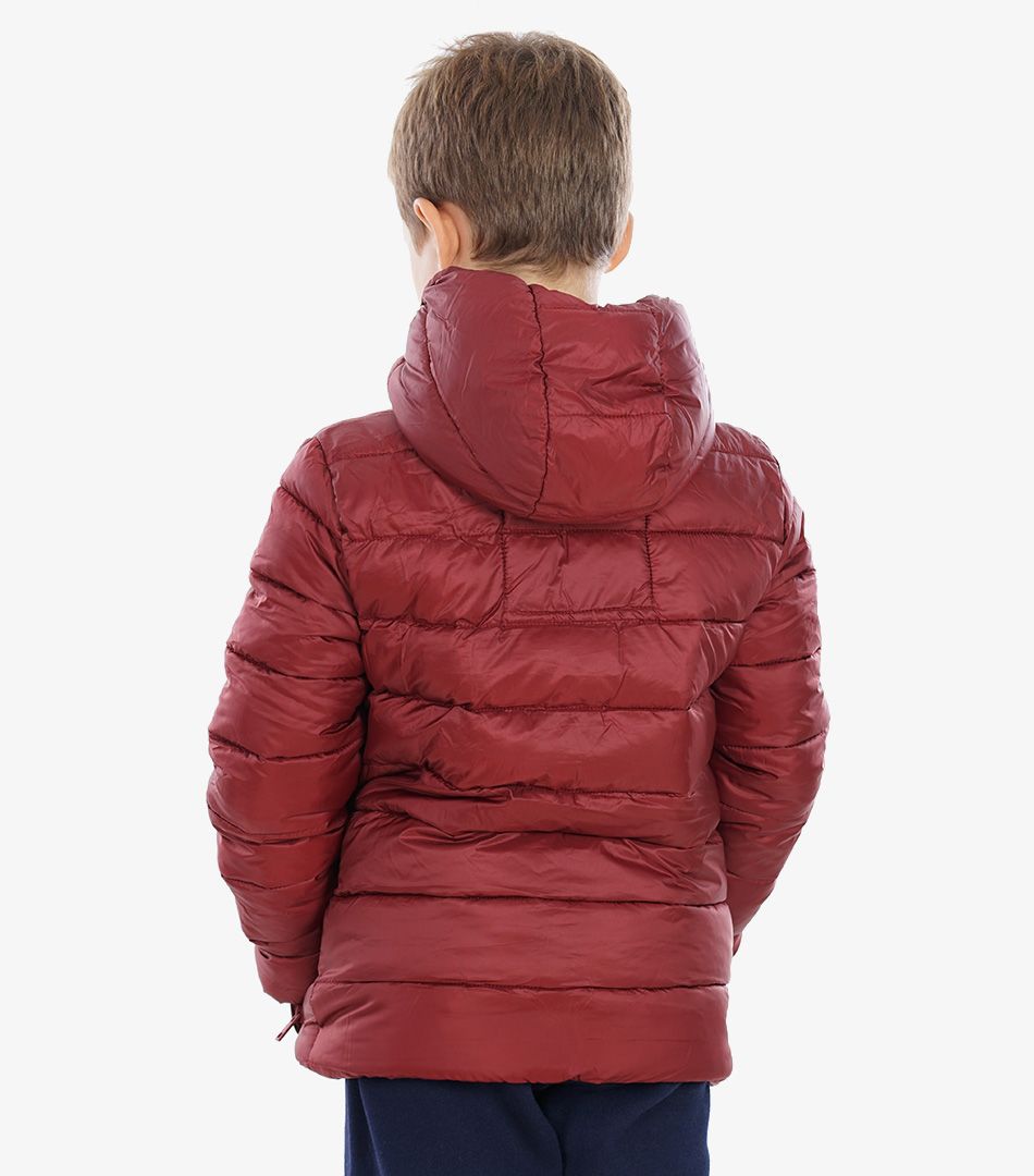 Body Action Padded Jacket With Hood