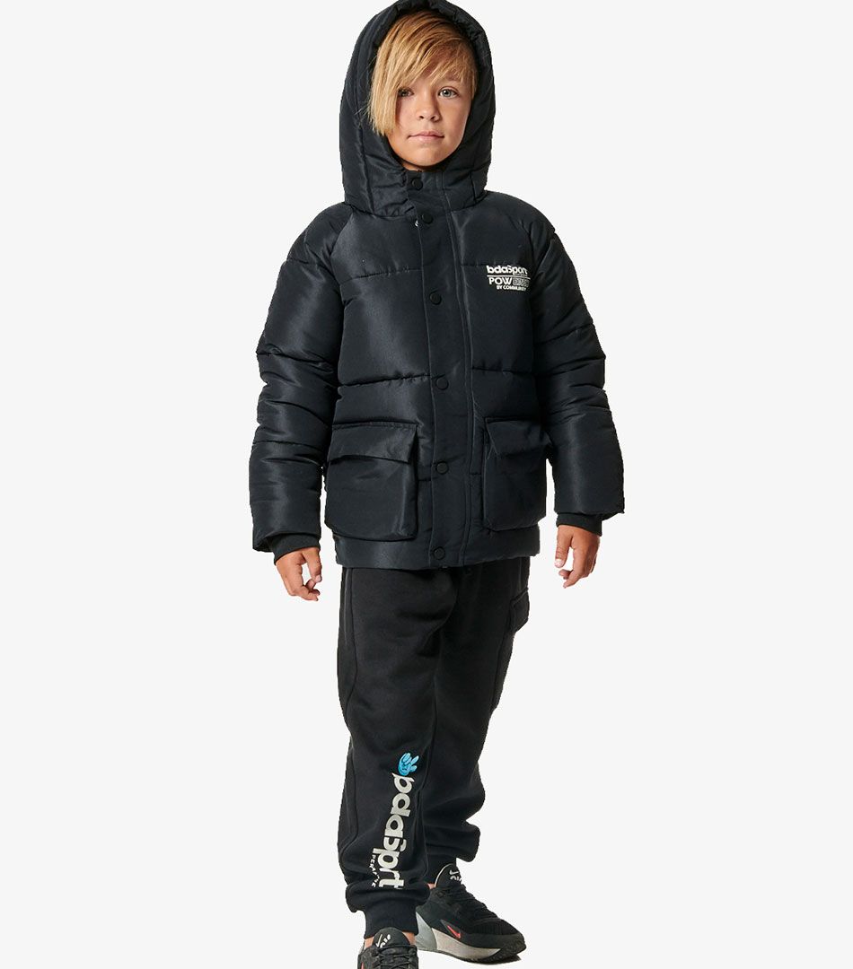 Body Action Puffer Hooded Jacket