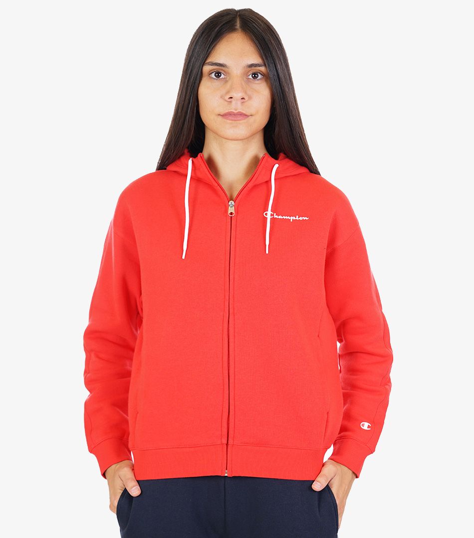 Champion sweater clearance womens red zip