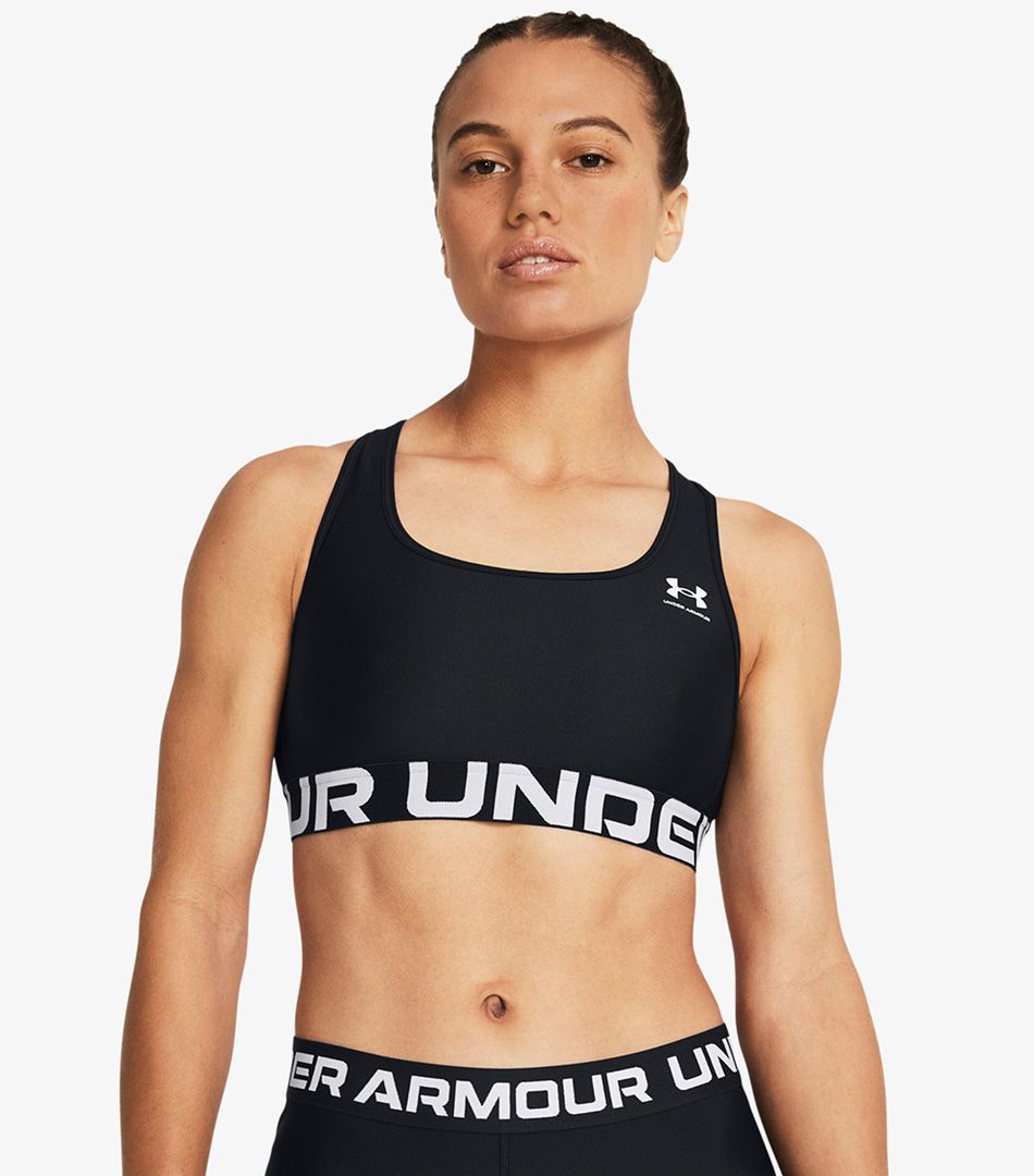 Under Armour HeatGear® Mid Branded Sports Bra