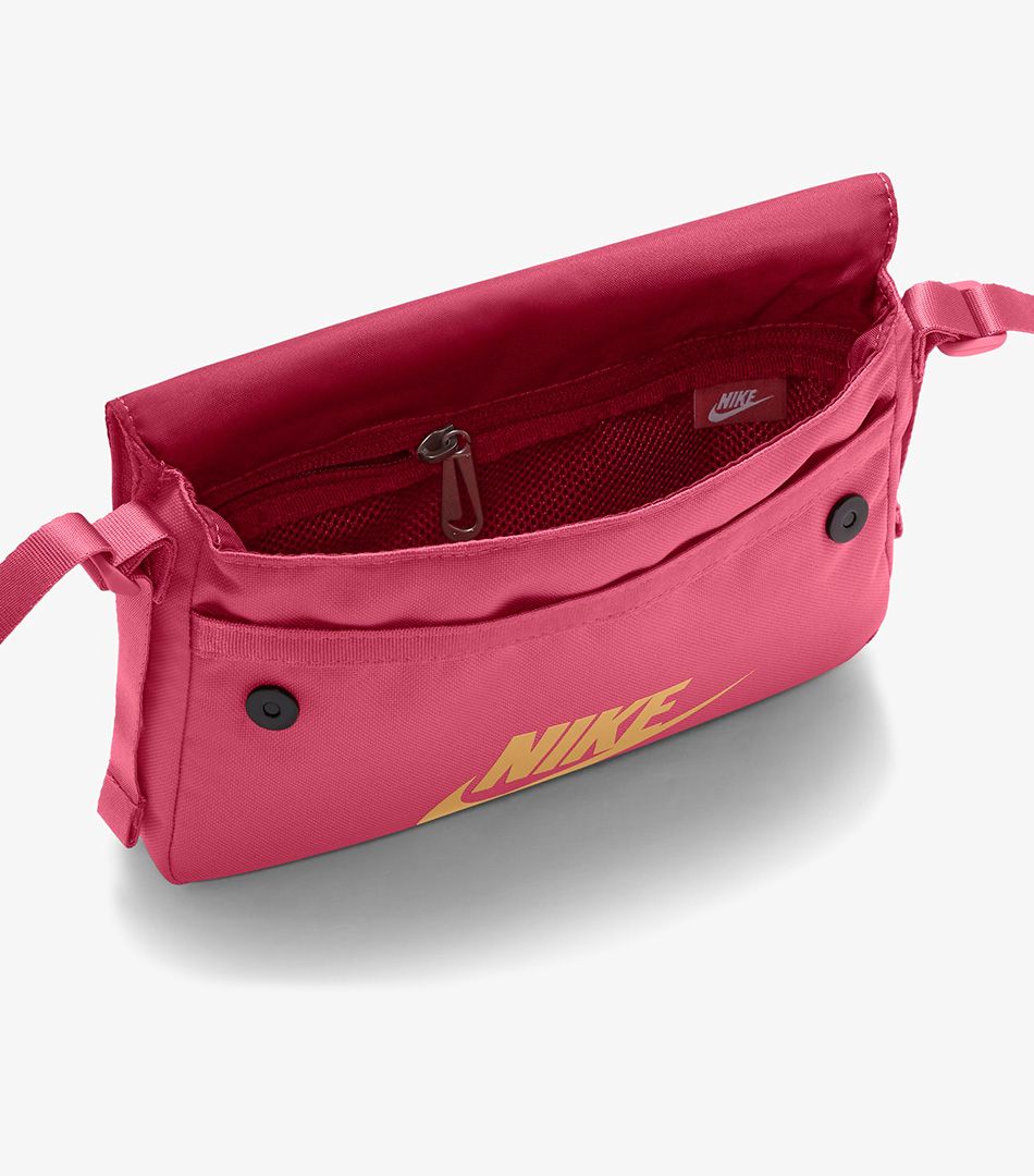 Nike futura logo 365 crossbody bag in light pink