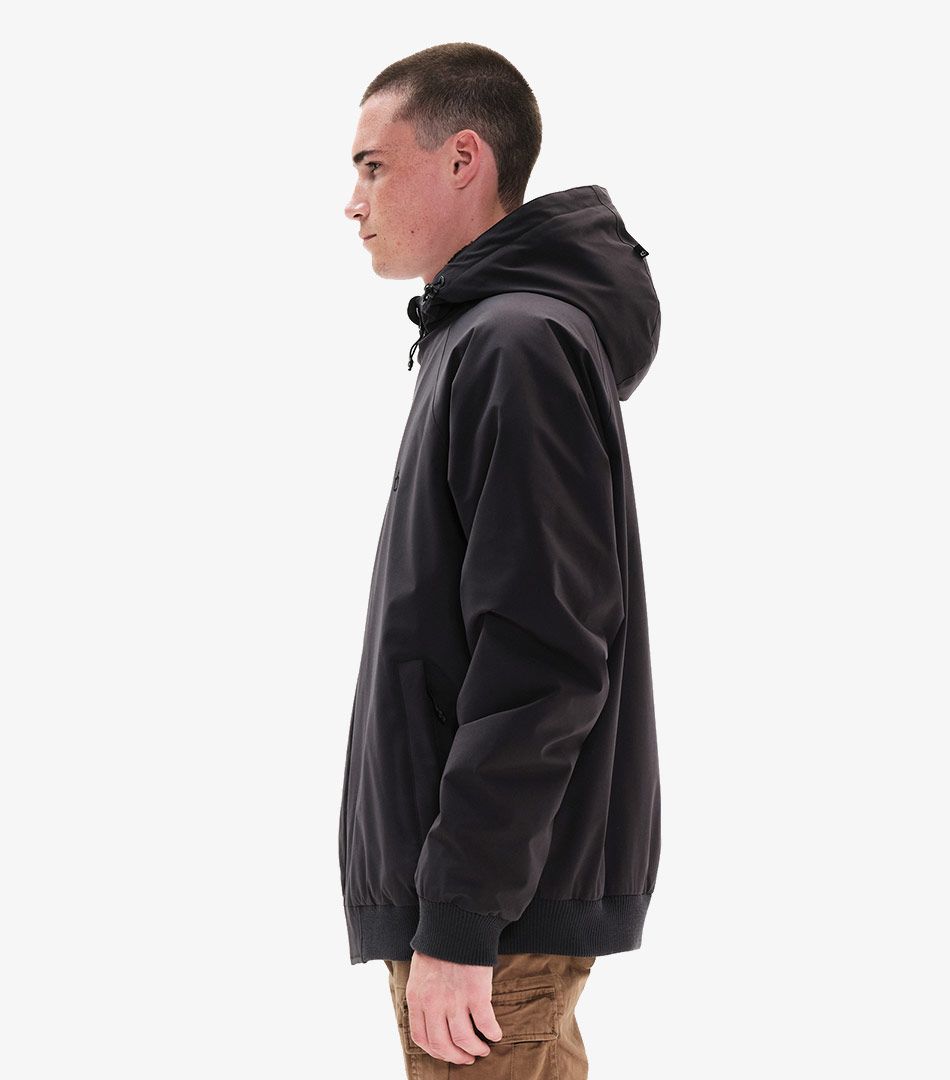 Emerson Ribbed Jacket with Hood
