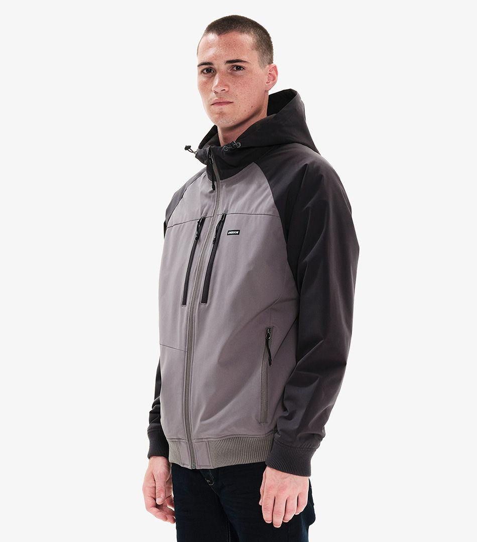 Emerson Ribbed Hooded Jacket