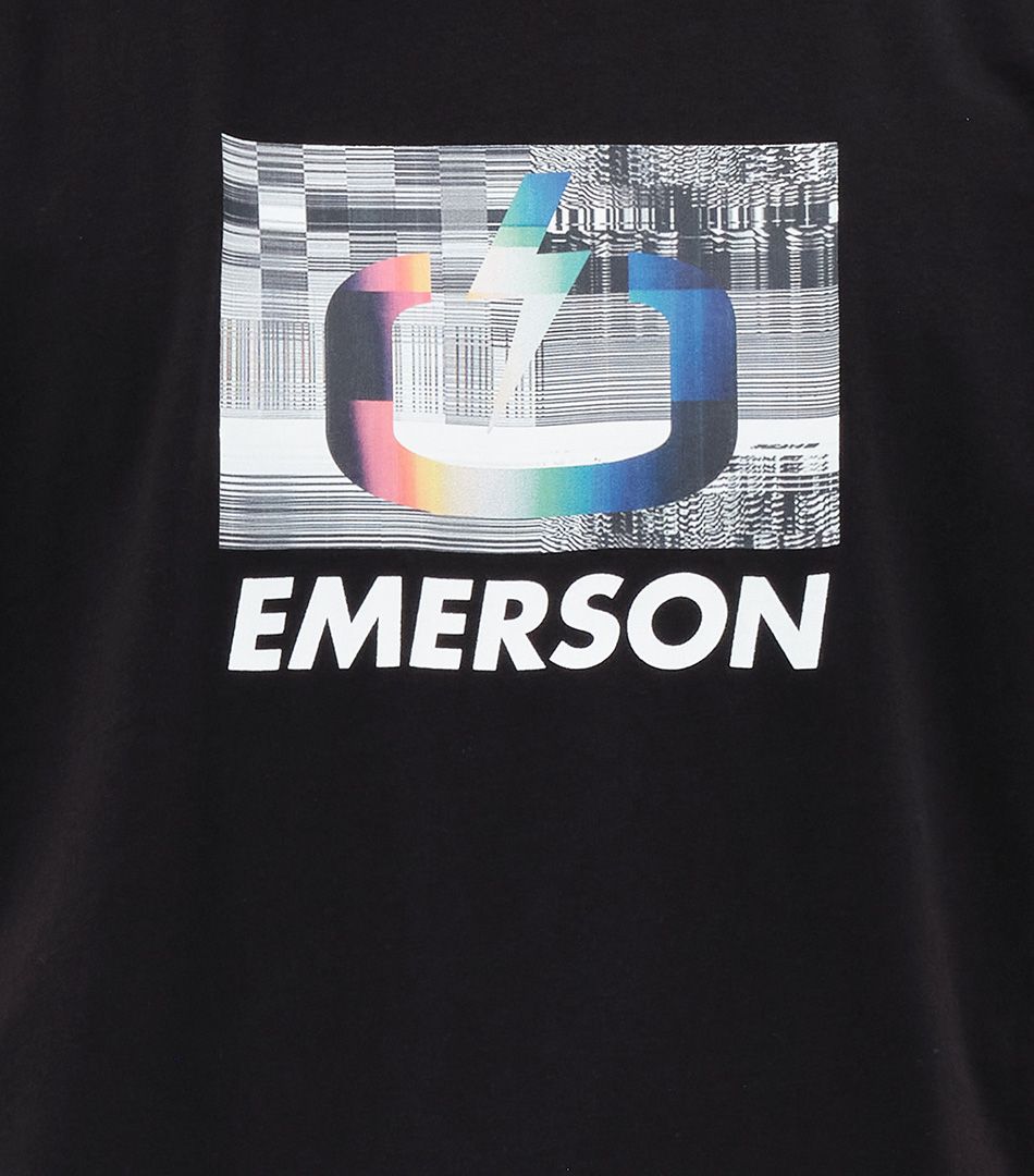 Emerson Glitch Logo T-Shirt