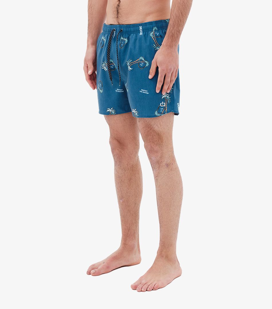 Emerson 17'' Printed Packable Volley Shorts