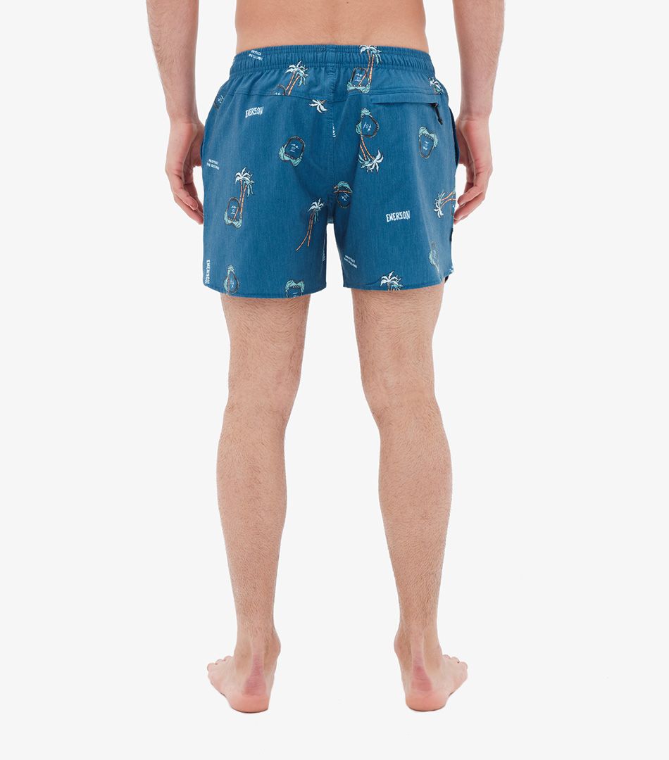 Emerson 17'' Printed Packable Volley Shorts