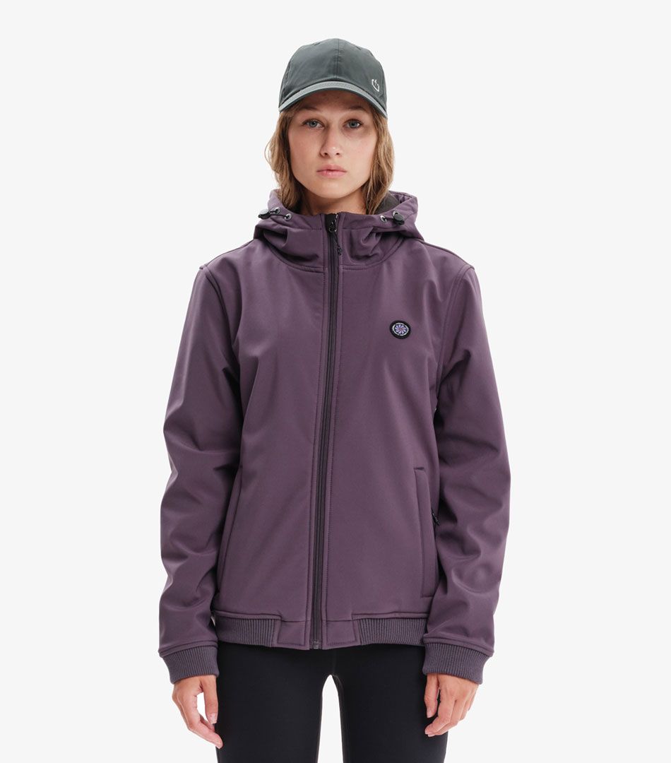 Emerson Shoft Shell Rib Jacket Hooded