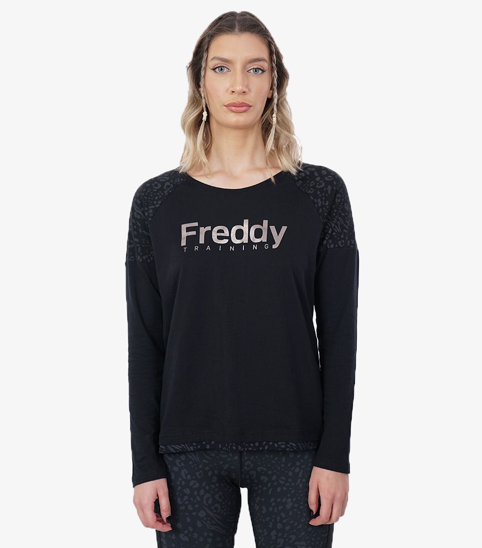 Freddy Comfort Fit Animal Print L/S T-Shirt