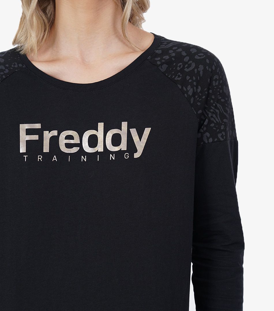 Freddy Comfort Fit Animal Print L/S T-Shirt