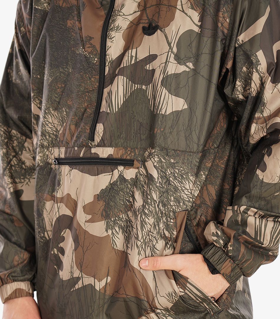 regen blocked shell camo windbreaker