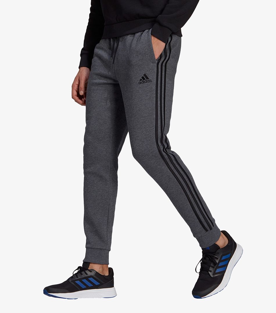 Adidas Essentials Fleece Tapered Cuff 3-Stripes Pants