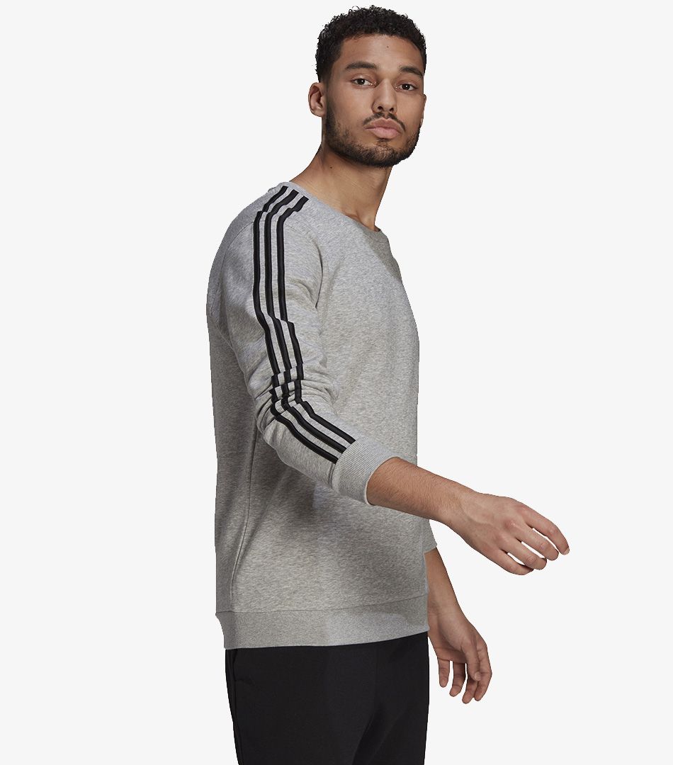Adidas Core Linear Essentials Fleece 3-Stripes Sweatshirt