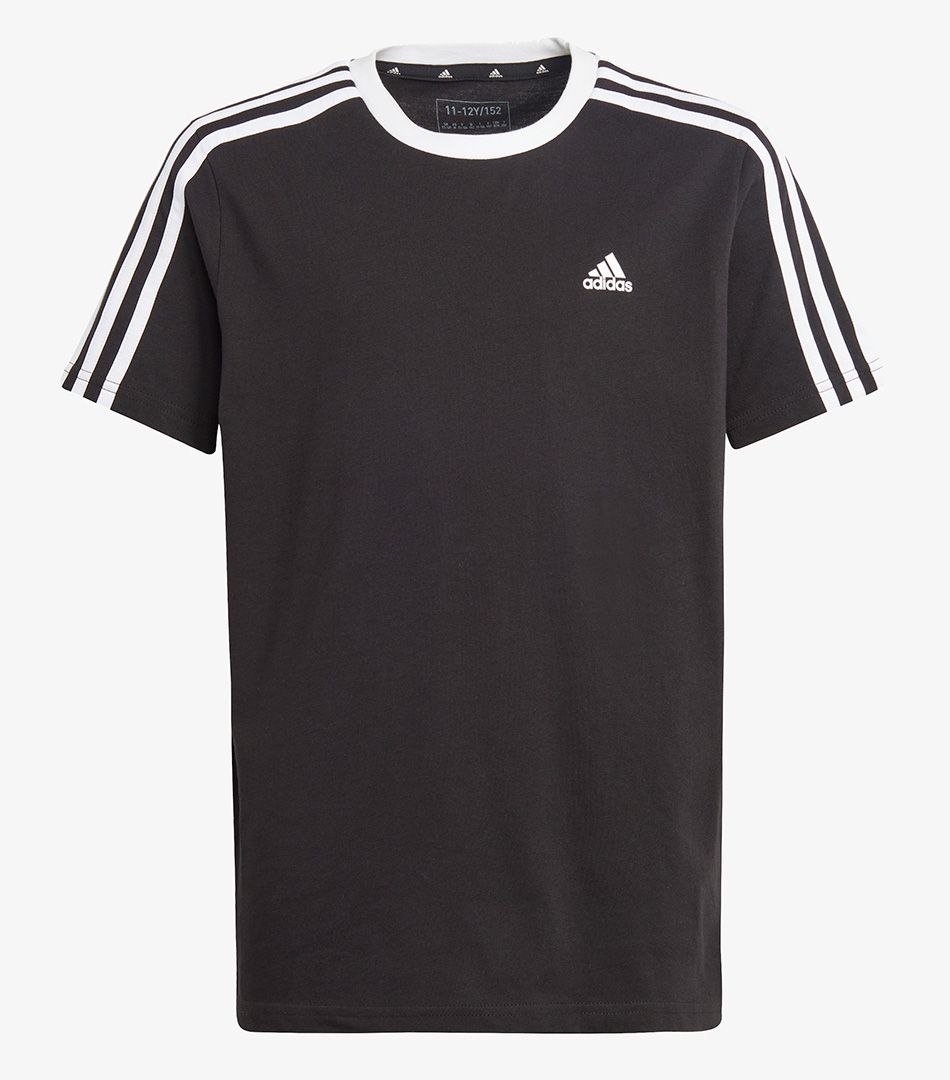 Adidas Essentials 3-Stripes Cotton Loose Fit Boyfriend Tee