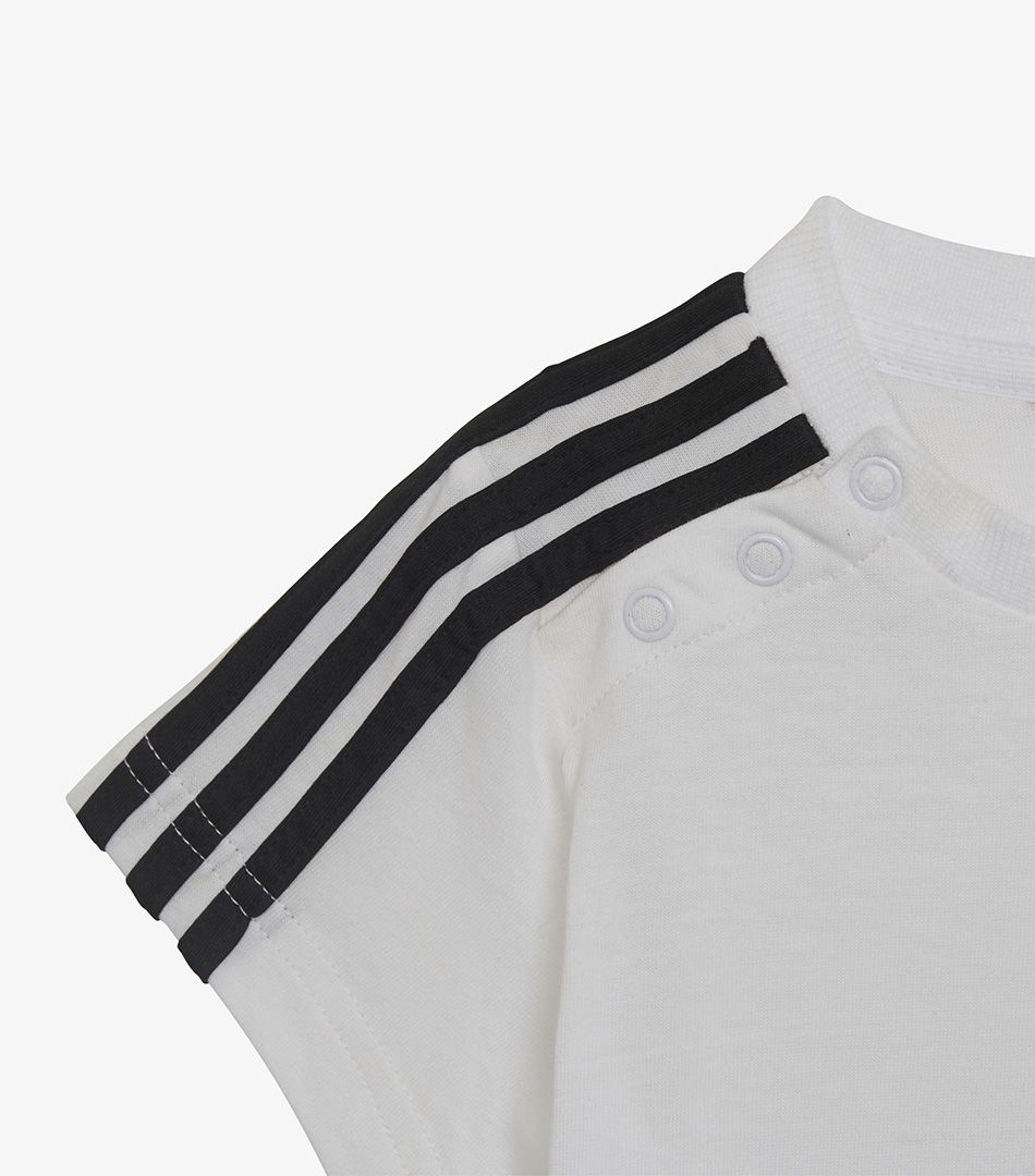 Adidas 3 Stripes Short -Tee Set