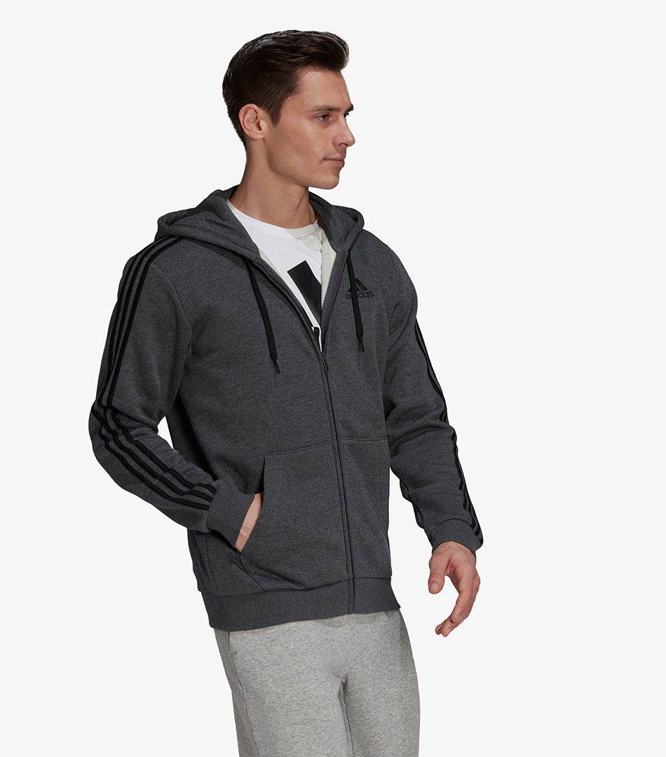 Adidas Essentials Fleece 3-Stripes Full-Zip