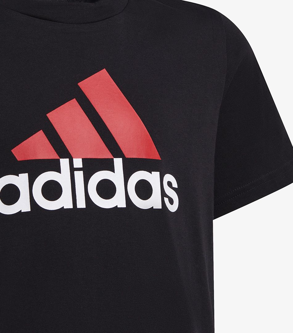 Adidas Essentials Two-Color Big Logo Cotton Tee