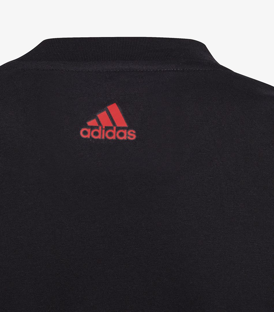 Adidas Essentials Two-Color Big Logo Cotton Tee