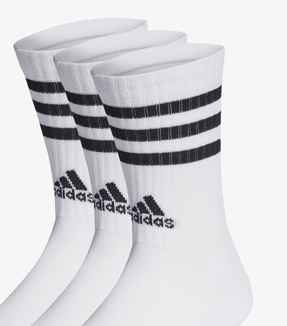 Adidas 3-Stripes Cushioned Crew Socks 3 Pack