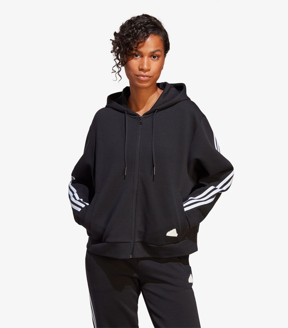 Adidas Future Icons 3-Stripes Full-Zip Hoodie