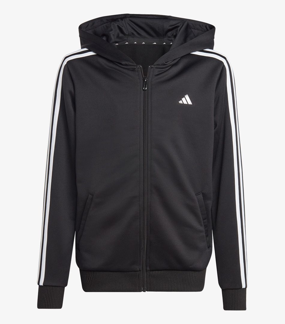 Adidas Train Essentials Aeroready 3-Stripes Full Zip Hoodie