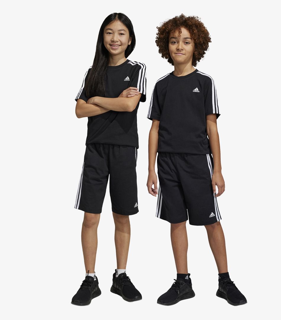 Adidas Essentials 3-Stripes Knit Shorts