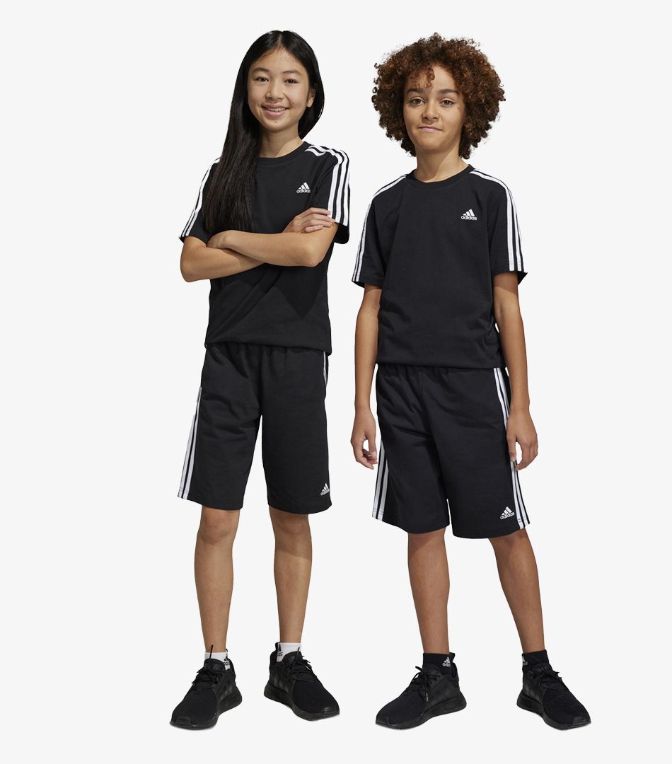 Adidas Essentials 3-Stripes Knit Shorts