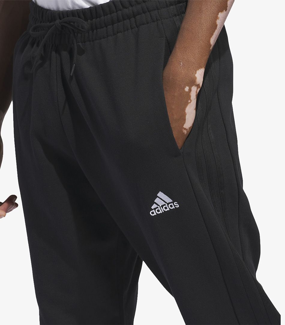 Adidas Essentials French Terry Tapered Cuff 3-Stripes Pant