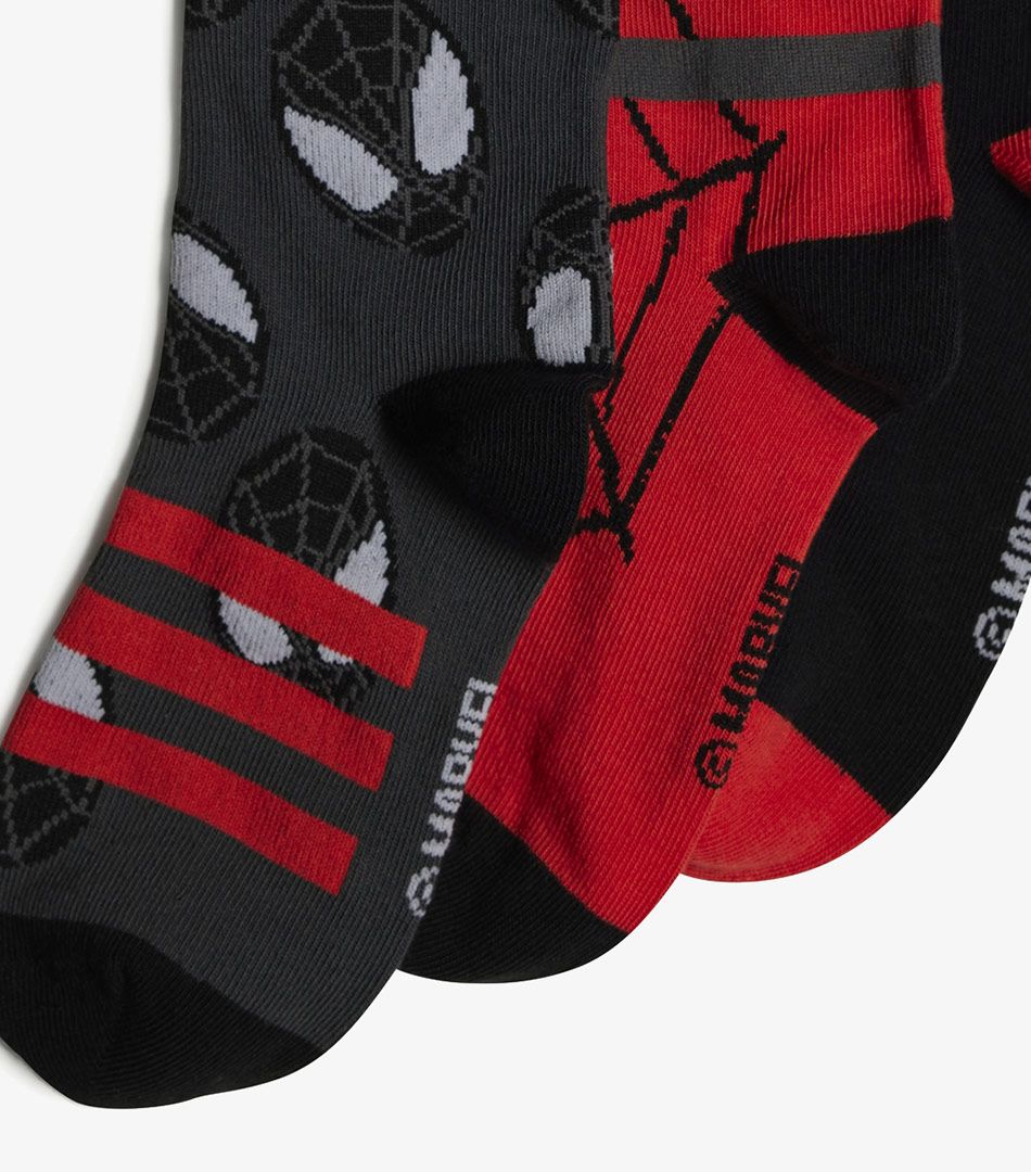 Adidas Marvel Spider-Man Crew Socks 3 Pairs
