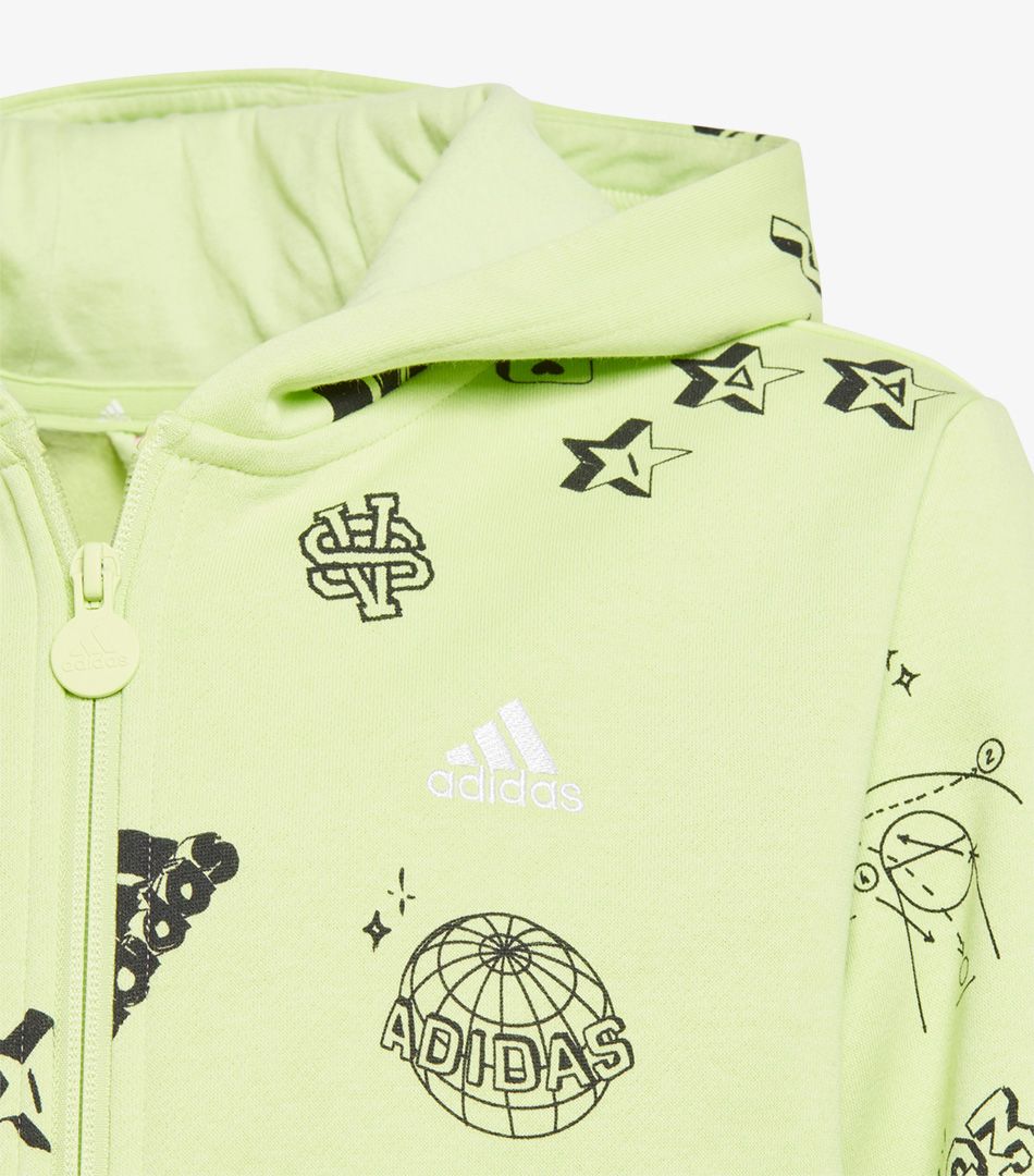 Adidas Brand Love Full-Zip Hoodie